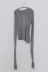Marc le bihan 4 sewing head sweater 2747 Pearl Grey pearl gray